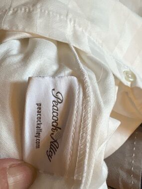 Peacock Alley crème Peacock Alley duvet crème full queen 166inches width